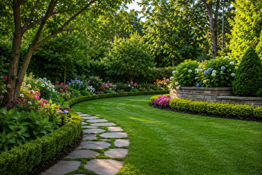 jardim florido